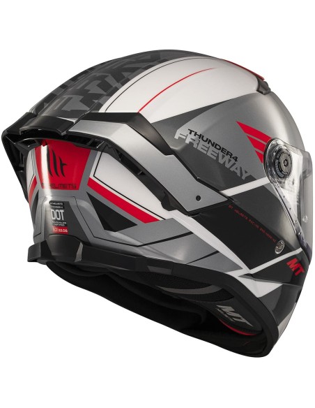 Casco MT Thunder 4 SV Freeway | A5 brillo