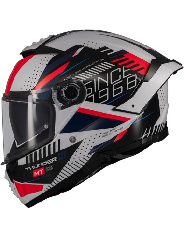 Casco MT Thunder 4 SV Luminence | A7 brillo