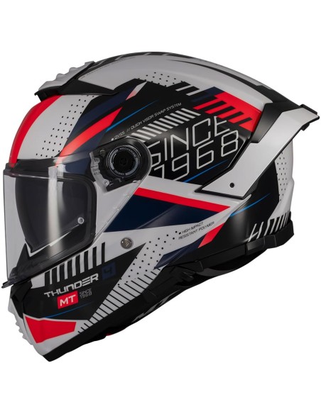 Casco MT Thunder 4 SV Luminence | A7 brillo