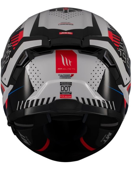 Casco MT Thunder 4 SV Luminence | A7 brillo