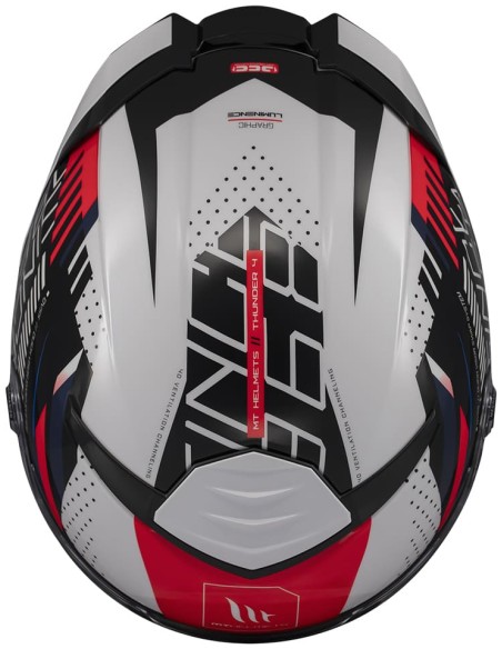 Casco MT Thunder 4 SV Luminence | A7 brillo
