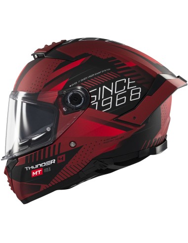 Casco MT Thunder 4 SV Luminence | A7 brillo
