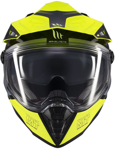Casco MT Track SV Aries | B3 brillo