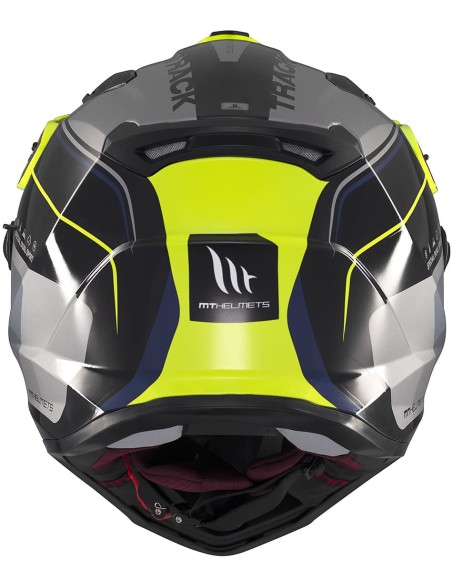 Casco MT Track SV Aries | B3 brillo