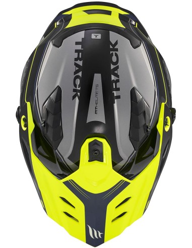 Casco MT Track SV Aries | B3 brillo