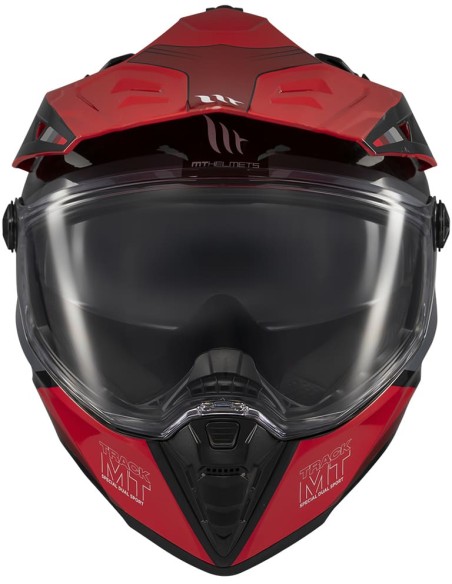 Casco MT Track SV Aries | B5 brillo