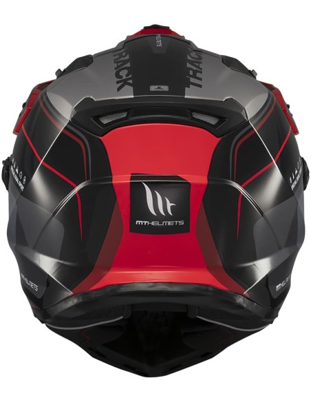 Casco MT Track SV Aries | B5 brillo