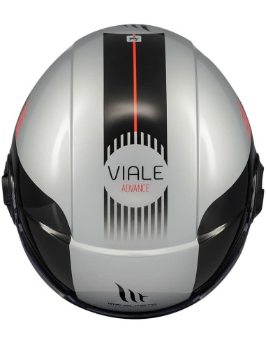 Casco MT B Viale SV S Advance | C41 brillo