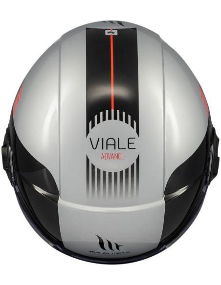 Casco MT B Viale SV S Advance | C41 brillo