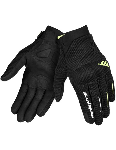 Guantes Seventy Degrees SD-C40 Asphalt | Negro y amarillo fluor