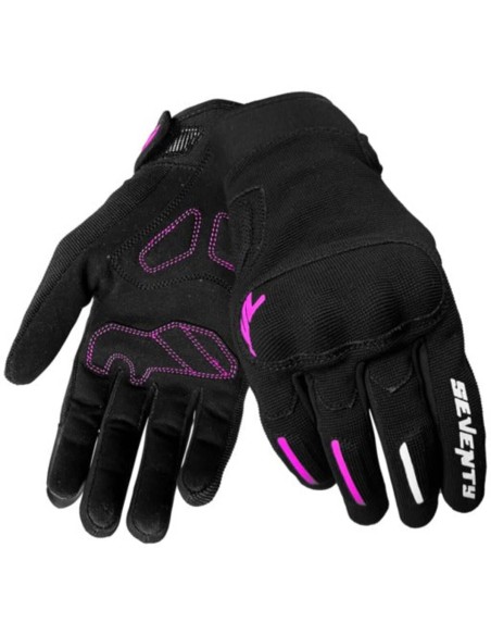 Guantes Seventy Degrees SD-C42 Asphalt | Negro y rosa