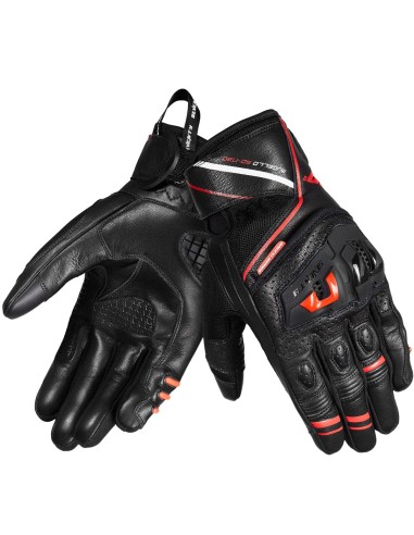 Guantes Seventy Degrees SD-N30 Mugello | Negro y rojo