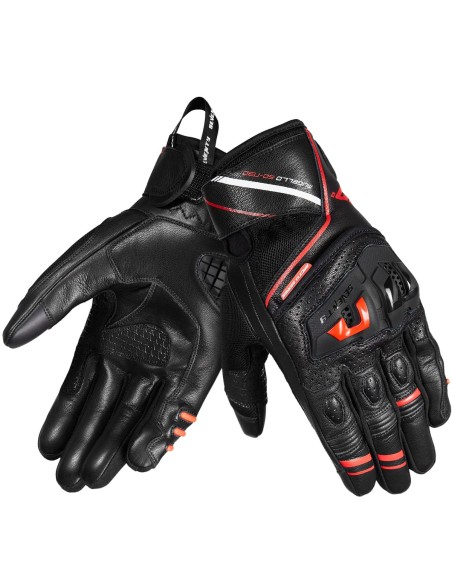 Guantes Seventy Degrees SD-N30 Mugello | Negro y rojo