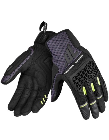 Guantes Seventy Degrees SD-N60 Two Stroke | Negro y amarillo fluor