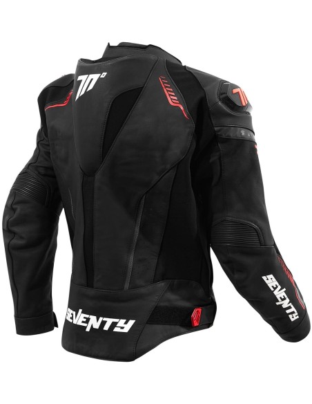 Chaqueta Seventy Degrees SD-JL24 Spoiler | Negro y rojo