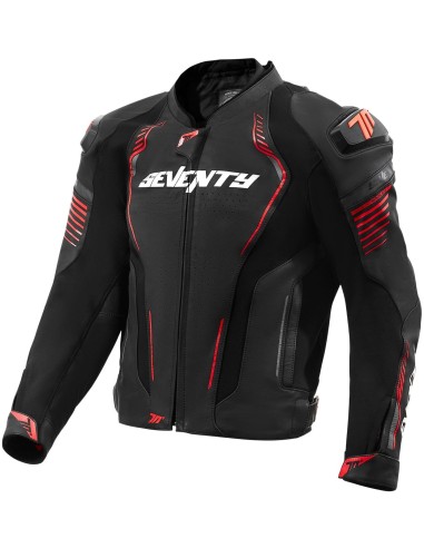 Chaqueta Seventy Degrees SD-JL24 Spoiler | Negro y rojo