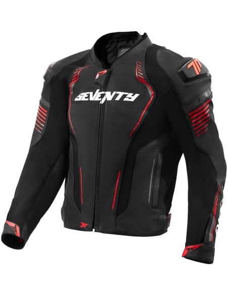 Chaqueta Seventy Degrees SD-JL24 Spoiler | Negro y rojo