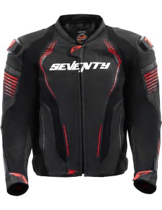 Chaqueta Seventy Degrees SD-JL24 Spoiler | Negro y rojo