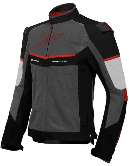 Chaqueta Seventy Degrees SD-JR60 Thunder | Gris-rojo-blanco