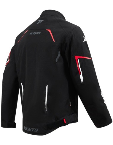 Chaqueta Seventy Degrees SD-JR65 Piston | Negro y rojo