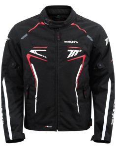 Chaqueta Seventy Degrees SD-JR65 Piston | Negro y rojo