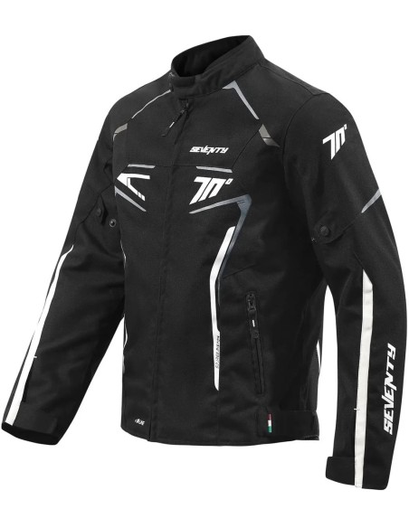 Chaqueta Seventy Degrees SD-JR65 Piston | Negro y blanco