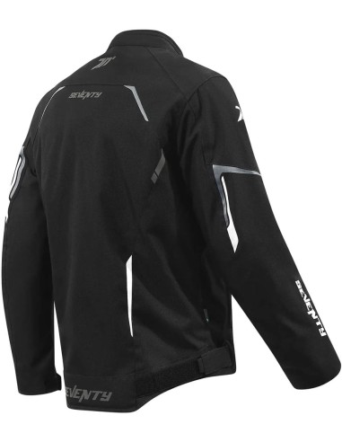 Chaqueta Seventy Degrees SD-JR65 Piston | Negro y blanco