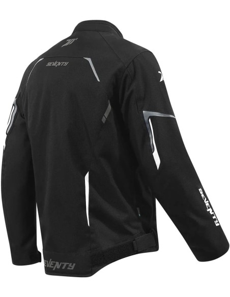Chaqueta Seventy Degrees SD-JR65 Piston | Negro y blanco