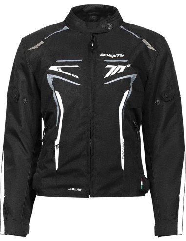 Chaqueta Seventy Degrees SD-JR67 Piston | Negro y blanco