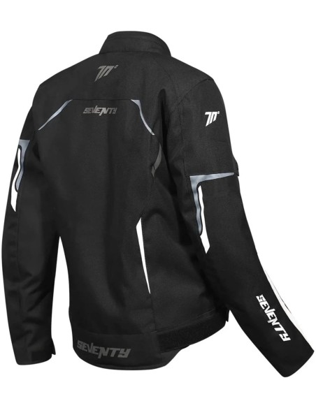 Chaqueta Seventy Degrees SD-JR67 Piston | Negro y blanco