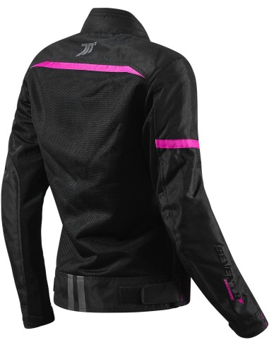 Chaqueta Seventy Degrees SD-JR30.2 Mojave | Negro y fucsia