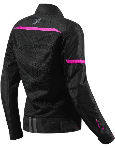 Chaqueta Seventy Degrees SD-JR30.2 Mojave | Negro y fucsia