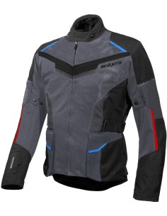 Chaqueta Seventy Degrees SD-JT70 Atacama | Gris-azul-rojo