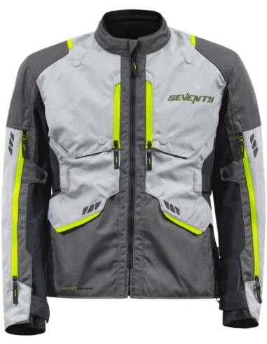 Chaqueta Seventy Degrees SD-JT67 Tanami | Negro y amarillo fluor