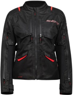 Chaqueta Seventy Degrees SD-JT69 Tanami | Negro y rojo