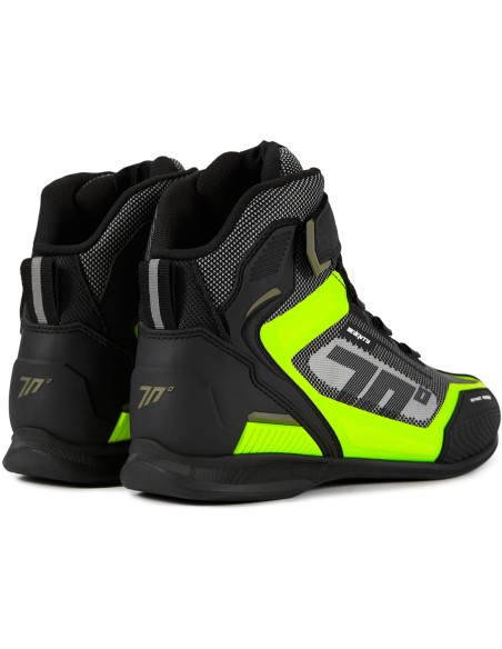 Zapatillas Seventy Degrees SD-BR3 Veloce Pro | Negro y amarillo fluor