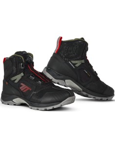 Botas Seventy Degrees SD-BA7 Stelvio | Negro-rojo-verde