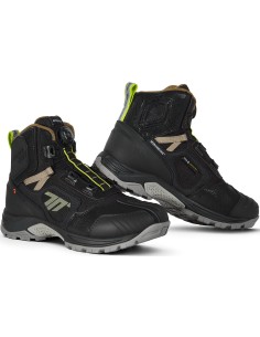 Botas Seventy Degrees SD-BA7 Stelvio | Negro y amarillo fluor