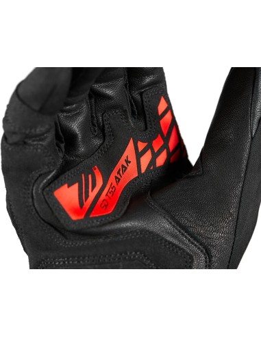 Guantes Seventy Degrees SD-T55 Atak | Negro y rojo