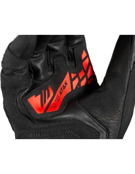 Guantes Seventy Degrees SD-T55 Atak | Negro y rojo