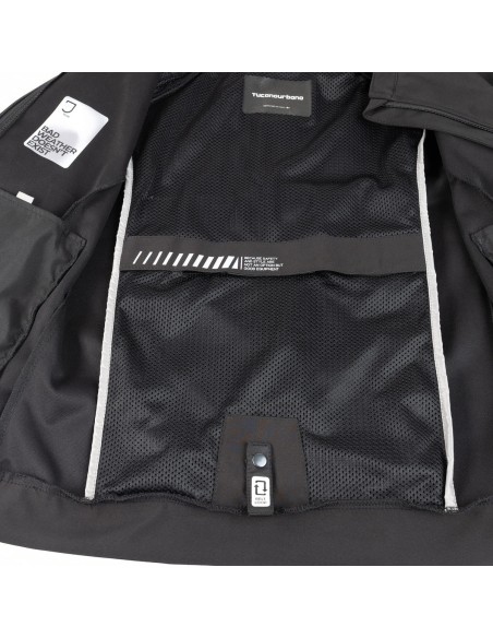 Chaqueta Tucano Urbano Easy Shell Lady Windscud | Negro