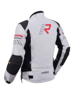Chaqueta Rukka Armatou-R | Gris claro y negro 2