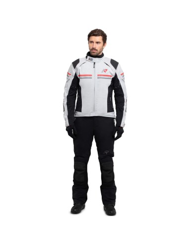 Chaqueta Rukka Armatou-R | Gris claro y negro