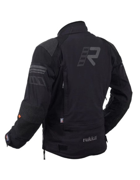 Chaqueta Rukka Armatou-R | Negro y negro