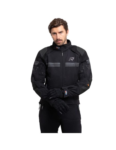 Chaqueta Rukka Armatou-R | Negro y negro