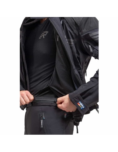 Chaqueta Rukka Armatou-R | Negro y negro