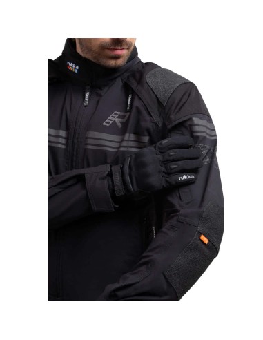 Chaqueta Rukka Armatou-R | Negro y negro