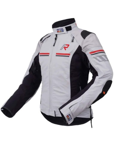 Chaqueta Rukka Armatou-R Mujer | Gris claro y negro