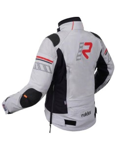 Chaqueta Rukka Armatou-R Mujer | Gris claro y negro 2