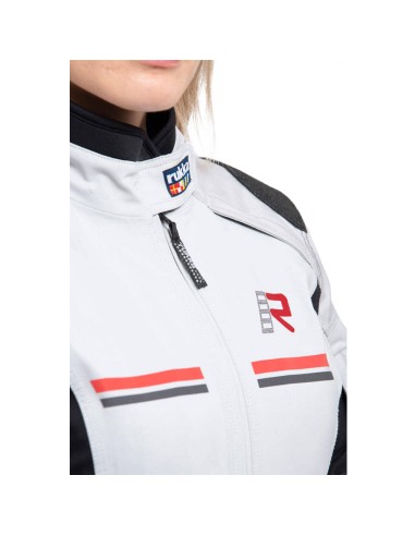 Chaqueta Rukka Armatou-R Mujer | Gris claro y negro